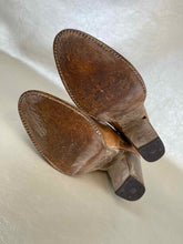Load image into Gallery viewer, Bed Stu Onfalll Womens Brown Leather Hook & Loop Western Boots