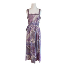 Load image into Gallery viewer, Laundry By Shelli Segal Purple and White Resort Dress