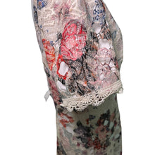 Load image into Gallery viewer, Marchesa Cream Floral Lace Mini Dress