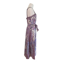 Load image into Gallery viewer, Laundry By Shelli Segal Purple and White Resort Dress