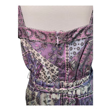 Load image into Gallery viewer, Laundry By Shelli Segal Purple and White Resort Dress