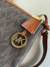 Load image into Gallery viewer, Michael Kors Coated Canvas Bucket Crossbody
