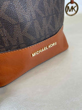 Load image into Gallery viewer, Michael Kors Coated Canvas Bucket Crossbody
