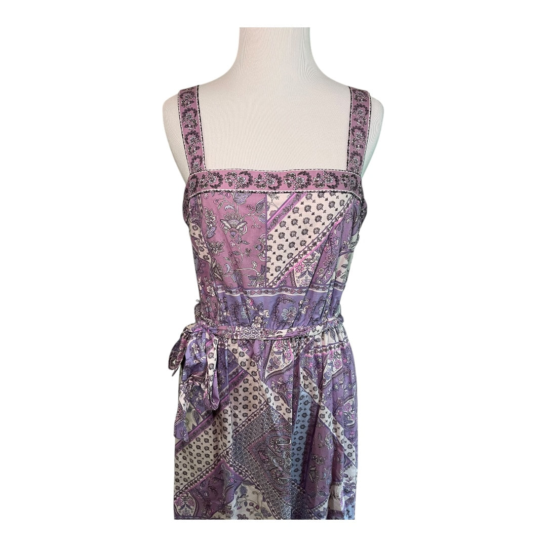 Laundry By Shelli Segal Purple and White Resort Dress – Deja Vu Consignment