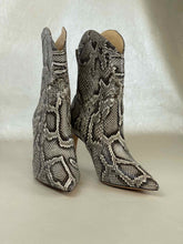 Load image into Gallery viewer, Alexandre Birman Esther Boots Exotic Python Boots
