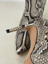 Load image into Gallery viewer, Alexandre Birman Esther Boots Exotic Python Boots
