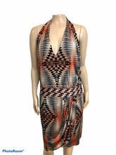 Load image into Gallery viewer, Women Size M Orange/Gray HE Dress
